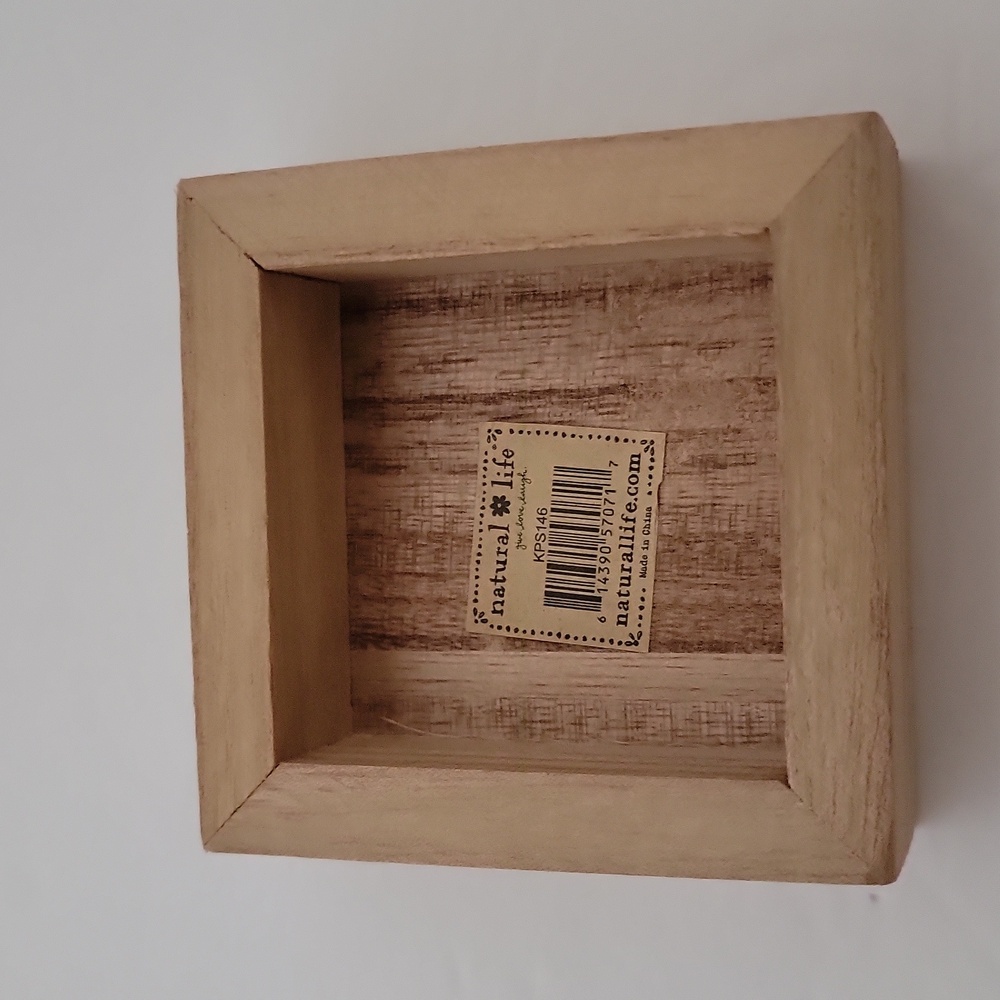 Natural Life-Tiny Block Keepsake - Picture 3 of 3